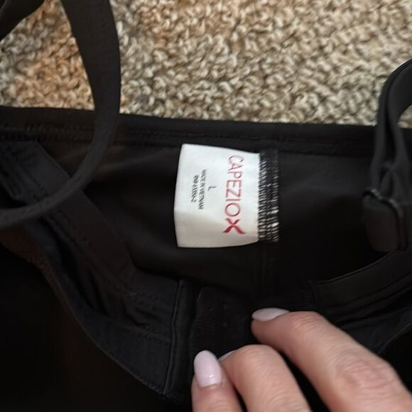 Capezio Black Bodysuit One Piece Classic large - Picture 2 of 4